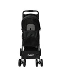 PaWz 4 Wheels Pet Stroller Dog Cat Cage Black-1831593119620141057