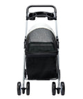 PaWz Large Pet Stroller Dog Cat Carrier Black-1864184624759050241