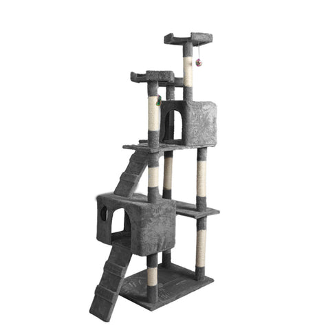 PaWz 184cm Cat Trees Scratching Post Grey-1848848536368713729