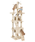 PaWz Cat Tree Scratching Post Scratcher Beige-1831592640127307777