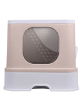 PaWz Cat Litter Box Fully Enclosed Kitty Coffee-1910112950874673153