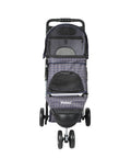 PaWz Large Pet Stroller Dog Cat Carrier Plaid-1831592690958077953