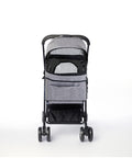 PaWz Large Pet Stroller Dog Cat Travel Grey-1831593123663450113