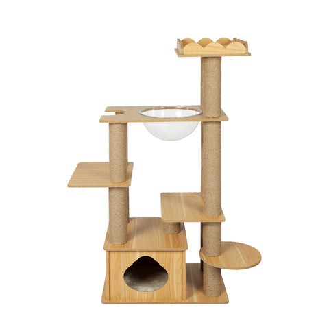 PaWz Cat Tree Scratching Post Scratcher-1910112470442315777