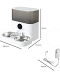 PaWz 7L Automatic Pet Feeder Wifi Dog White-1831593085449146370