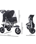 PaWz Pet Stroller Pram Dog Carrier Trailer-1864184625342058498