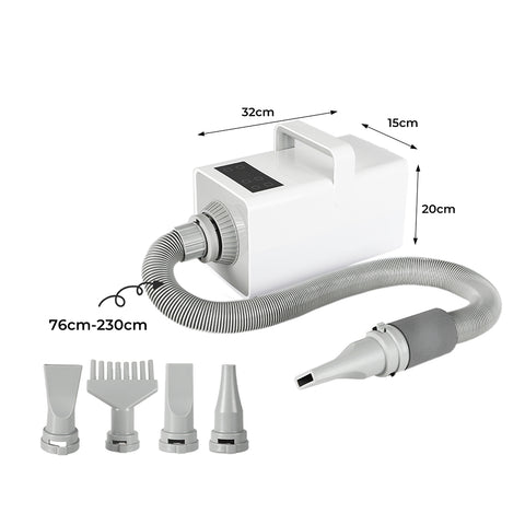 PaWz Pet Hair Dryer Dog Cat Led Grooming-1910112973997871106