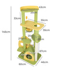 PaWz Cat Tree Kitten Furniture Condo-1864184556102488066