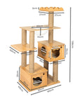 PaWz Cat Tree Scratching Post Scratcher-1864184536846438402