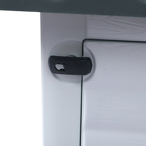 PaWz Dog Kennel Outdoor Indoor Plastic L Grey-1910112970902474755