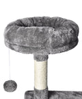 PaWz 130cm Cat Tree Toy Scratching Post Grey-1864184314355388420