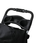 PaWz Large Pet Stroller Dog Cat Carrier Black-1831593098602483716