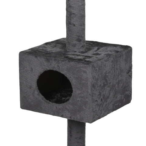 PaWz Cat Scratching Post Tree Condo Grey-1831592721299673092