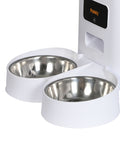 PaWz 5L Automatic Pet Feeder 2 Bowl White-1843791356410073092