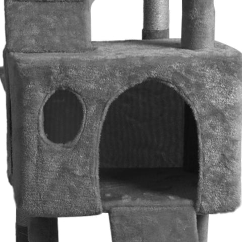 PaWz 184cm Cat Trees Scratching Post Grey-1864184313269063684