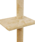 PaWz Cat Scratching Post Tree Cubby Beige-1831592715909992453