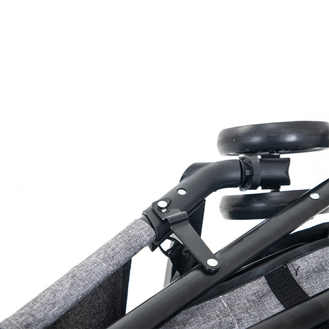 PaWz Large Pet Stroller Dog Cat Travel Grey-1910112545205784581