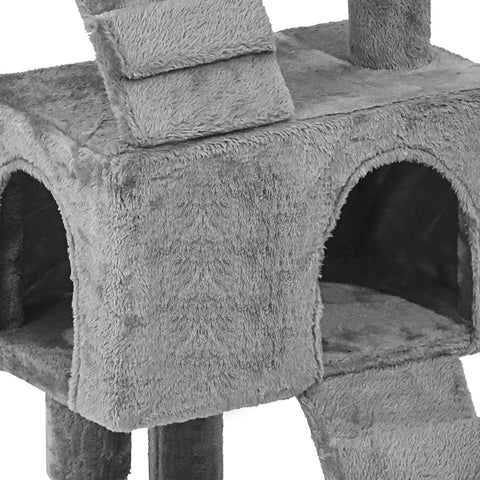 PaWz Cat Tree Scratching Post Scratcher Grey-1831592640299274245