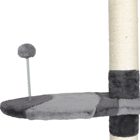 PaWz Cat Scratching Post Tree Condo Grey-1864184526352289797