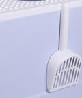 PaWz Cat Litter Box Fully Enclosed Toilet Purple-1910112951273132037