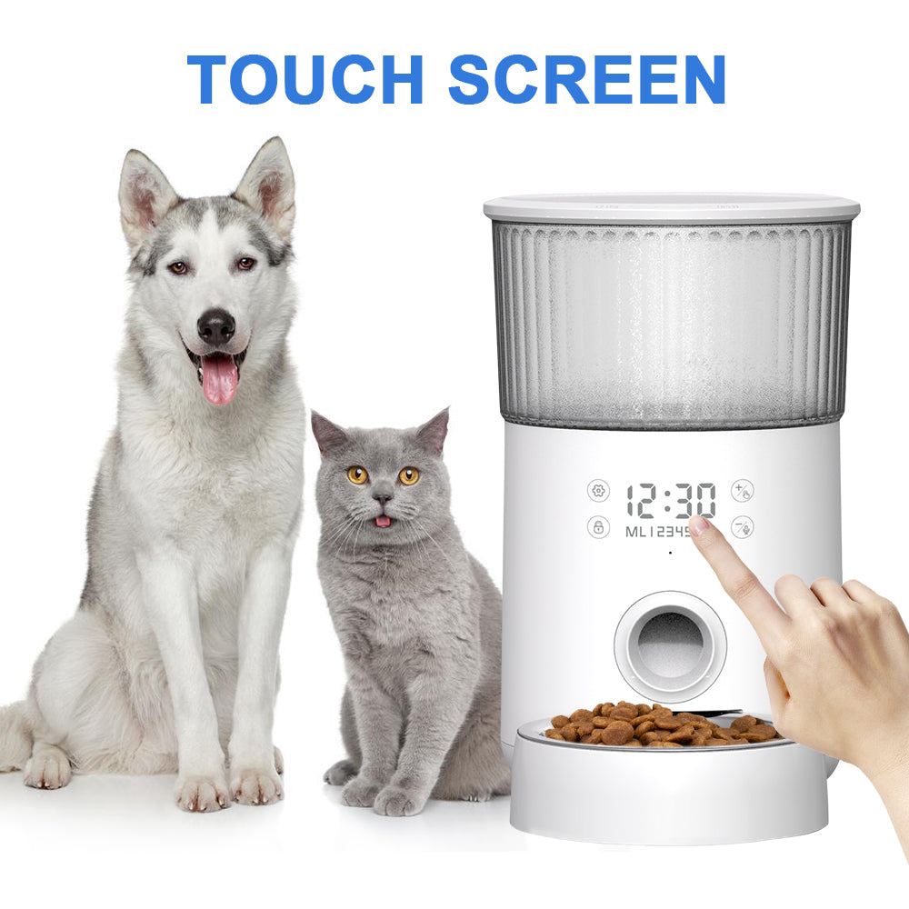 Petwiz 4L Automatic Pet Feeder Dry Food Dispenser Timer Voice