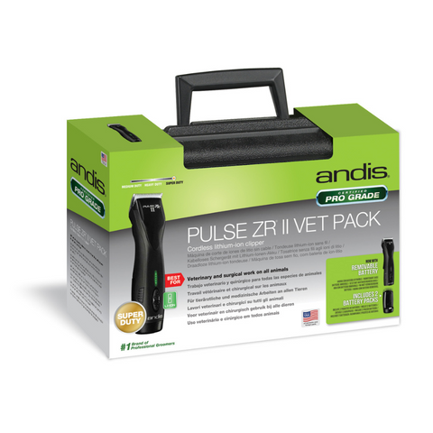 Andis Clipper Pulse ZR II Vet Pack - Black