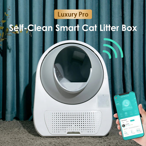 Catlink Scooper Smart Self-Cleaning - Luxury Pro White