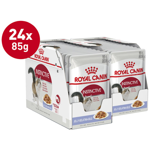 Royal Canin Instinctive Jelly Wet Cat Food 85g x 24