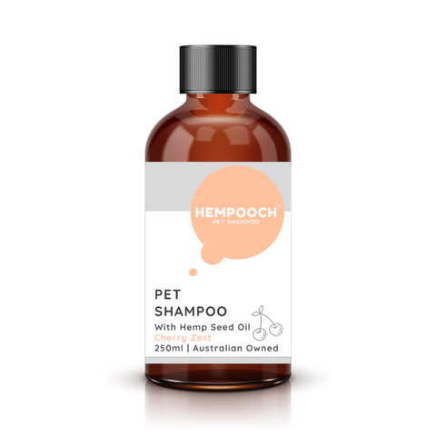 Hempooch Pet Shampoo with Hemp Seed Oil - Cherry Zest 500ml