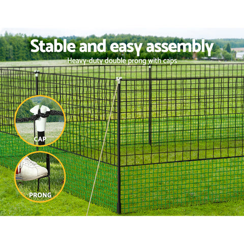 i.Pet Chicken Fence Electric 50Mx125CM Poultry Netting