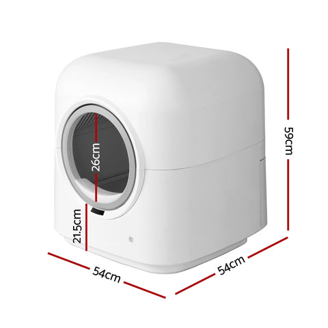 Automatic Cat Litter Box Toilet PETKIT Toilet Kucing Purobot Max