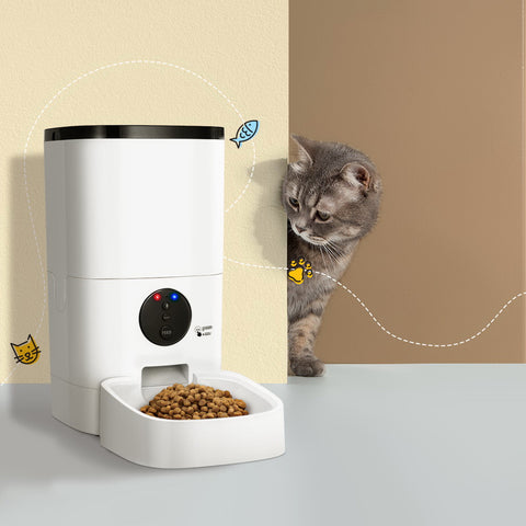 i.Pet Automatic Pet Feeder 6L Wifi Auto Dog Cat Smart Food Dispenser Timer