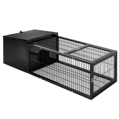 i.Pet Rabbit Cage 122x52cm Hutch Enclosure Carrier Metal