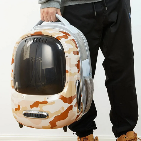PETKIT Desert Camo Breezy 2 Smart Cat Backpack