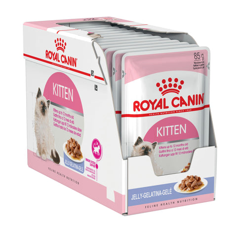 Royal Canin Kitten Food In Jelly 85g x 12