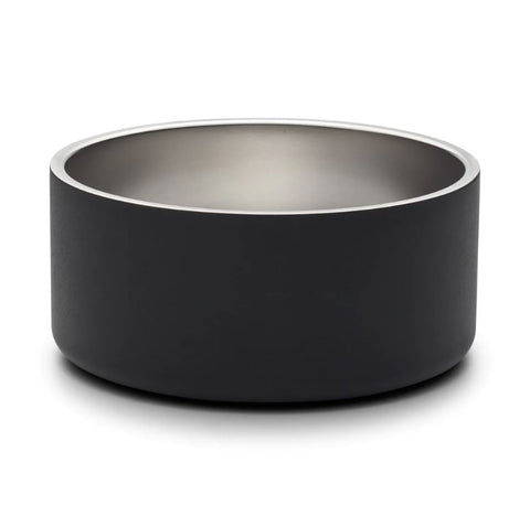 Snooza Double Wall Stainless Steel Bowl Slate Grey - Medium