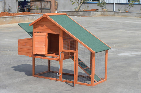 YES4PETS Large Chicken Coop Rabbit Hutch Ferret Cage Hen Chook Cat Kitten House